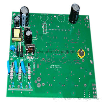 2-layer programmable PCB board for digital clock